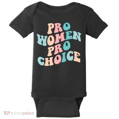 Pro Choice Equal Rights Feminist Retro Baby Bodysuit