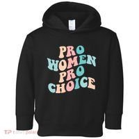 Pro Choice Equal Rights Feminist Retro Toddler Hoodie thumb 0