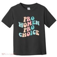 Pro Choice Equal Rights Feminist Retro Toddler T-Shirt thumb 0