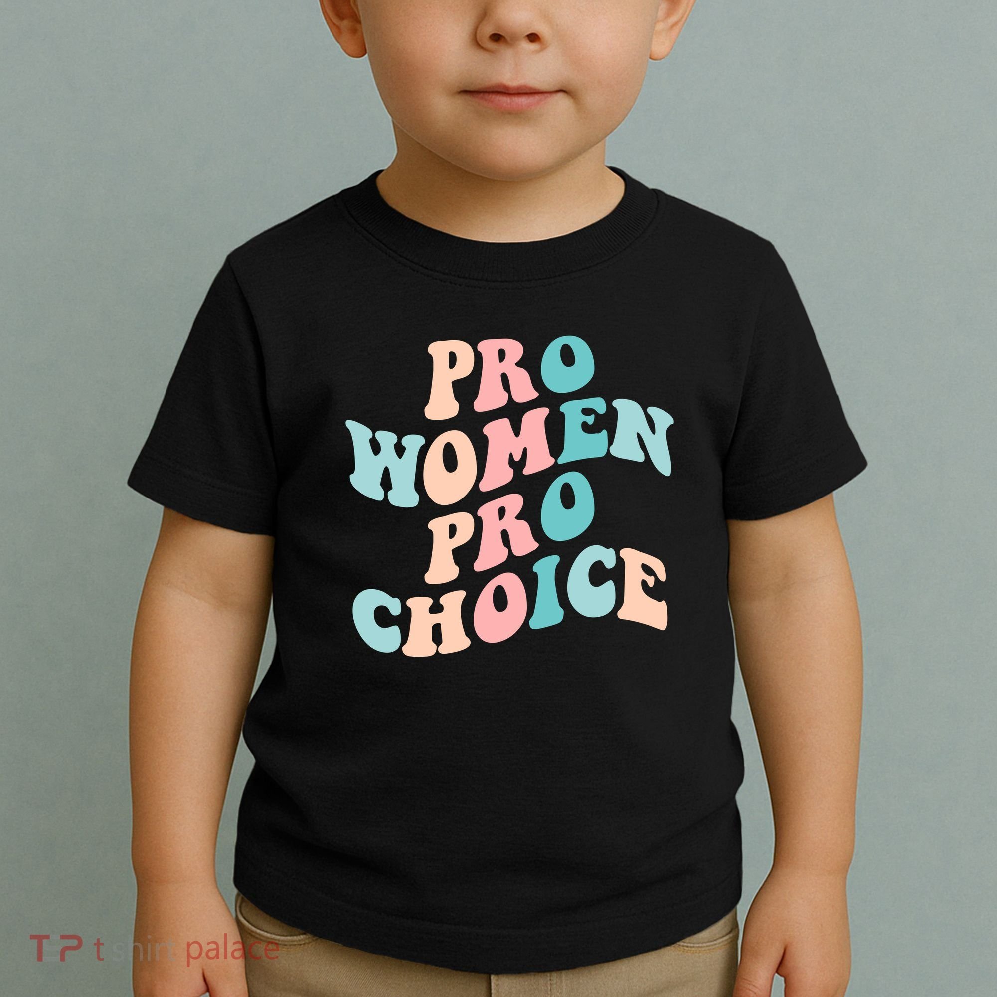 Pro Choice Equal Rights Feminist Retro Toddler T-Shirt