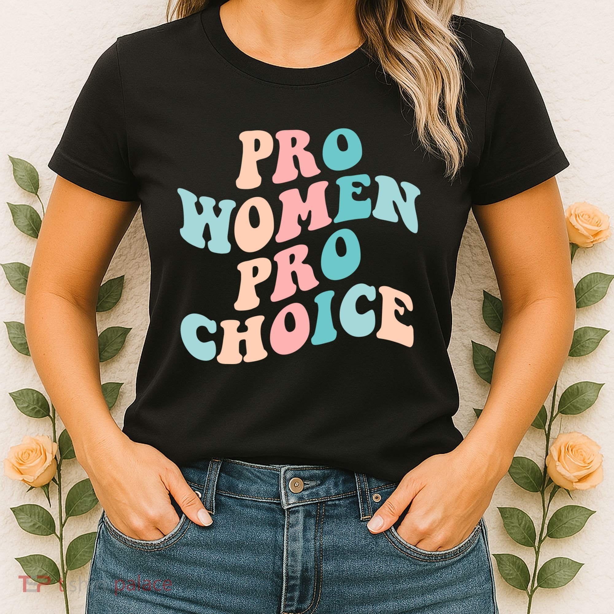 Pro Choice Equal Rights Feminist Retro Women's T-Shirt