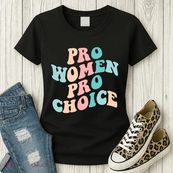 Pro Choice Equal Rights Feminist Retro Women's T-Shirt
