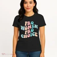 Pro Choice Equal Rights Feminist Retro Women's T-Shirt thumb 4