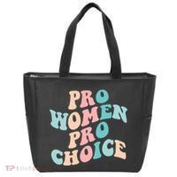 Pro Choice Equal Rights Feminist Retro Tote Bag thumb 0
