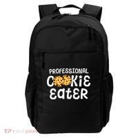 Professional Cookie Eater Chocolate Chip Baking Gift Backpack thumb 0