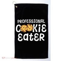 Professional Cookie Eater Chocolate Chip Baking Gift Golf Towel thumb 0