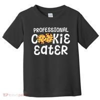 Professional Cookie Eater Chocolate Chip Baking Gift Toddler T-Shirt thumb 0