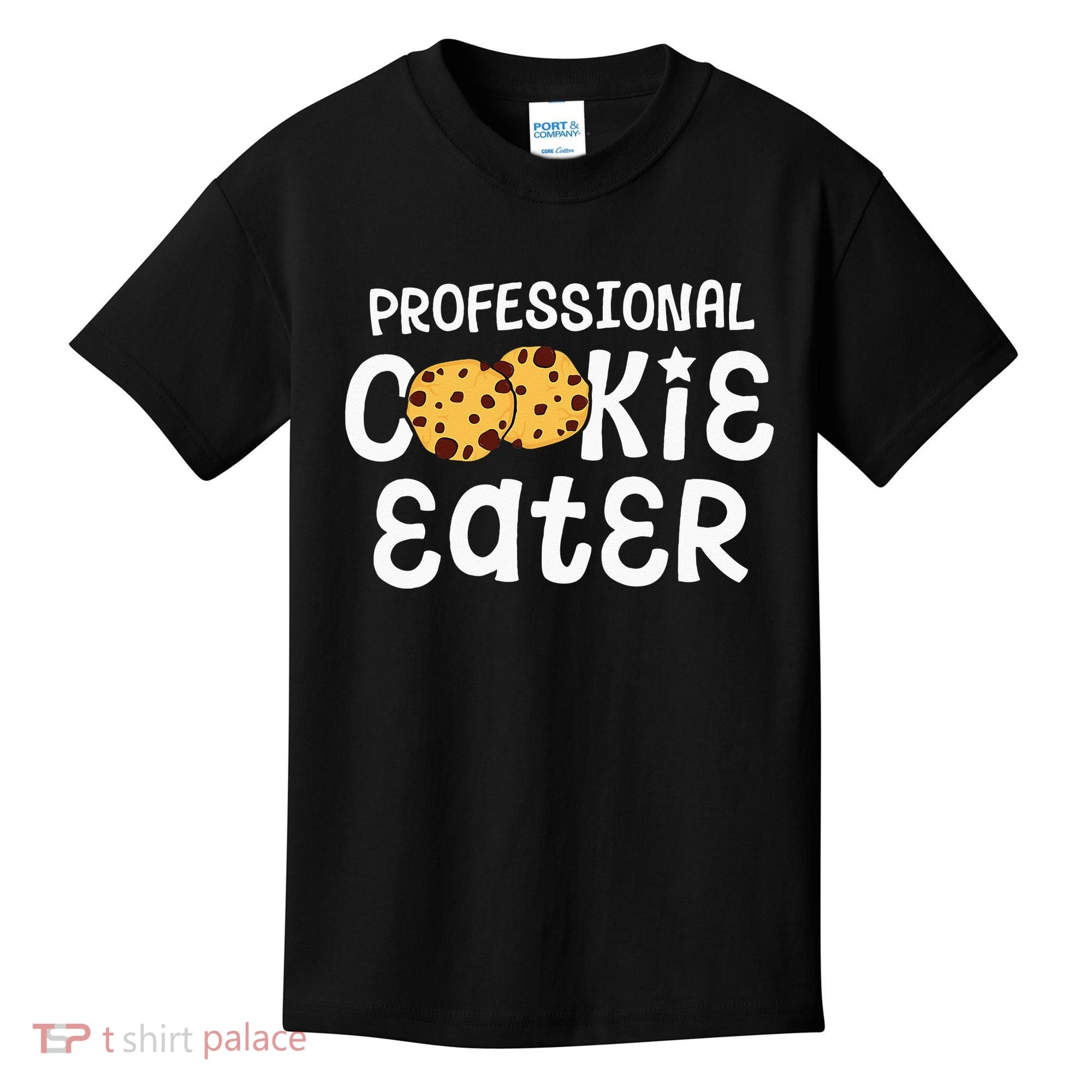Professional Cookie Eater Chocolate Chip Baking Gift Kids T-Shirt