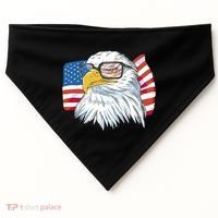 Patriot Cool Eagle USA Flag USA-Made Doggie Bandana thumb 0