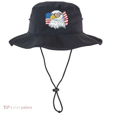 Patriot Cool Eagle USA Flag Bucket Hat