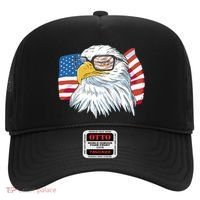 Patriot Cool Eagle USA Flag Hat thumb 0