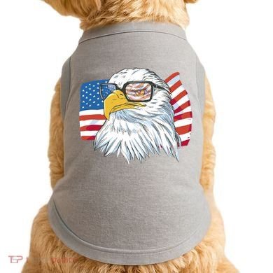 Patriot Cool Eagle USA Flag Doggie Tank