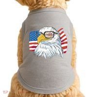 Patriot Cool Eagle USA Flag Doggie Tank thumb 0