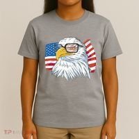 Patriot Cool Eagle USA Flag T-Shirt thumb 4