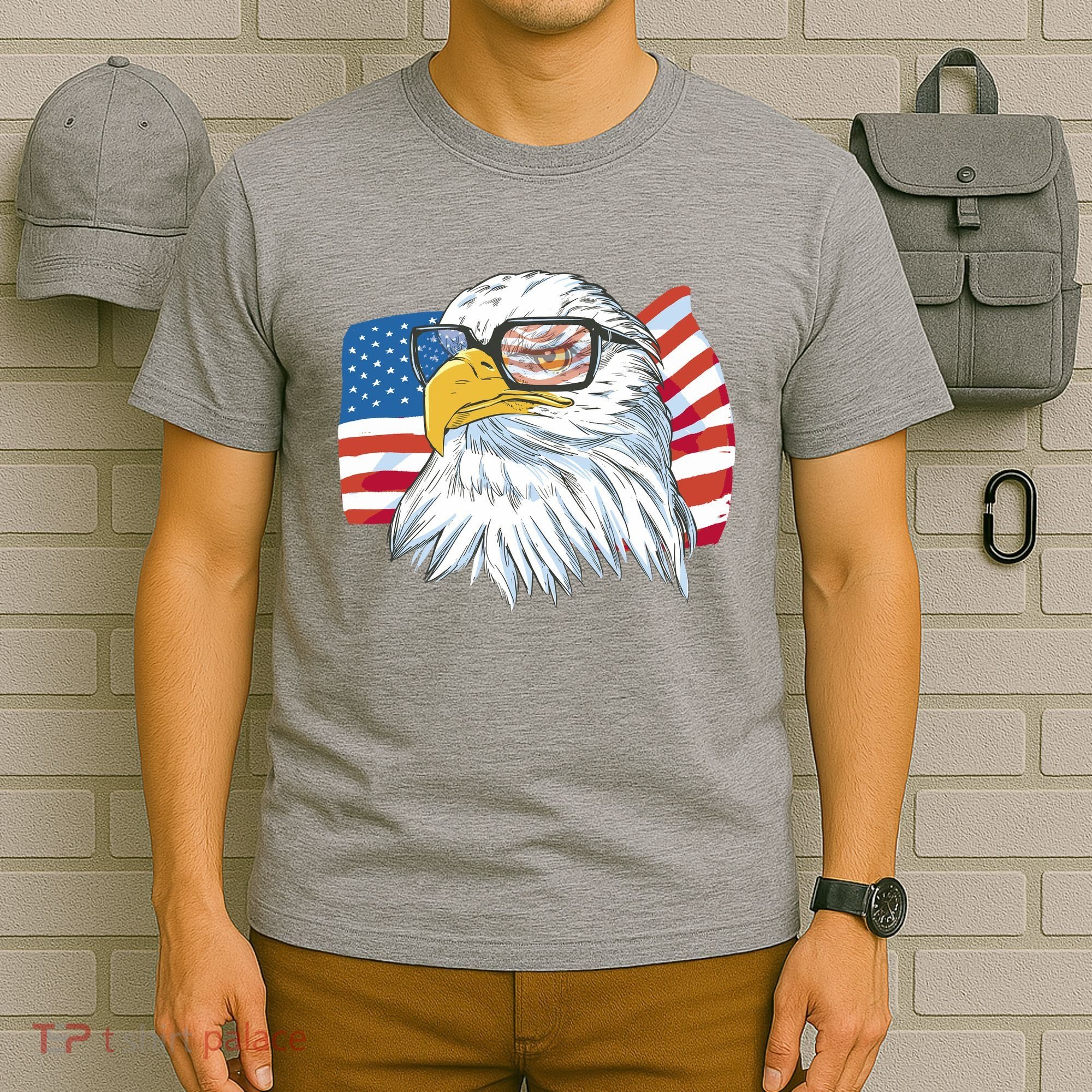 Patriot Cool Eagle USA Flag T-Shirt