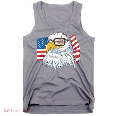 Patriot Cool Eagle USA Flag Tank Top