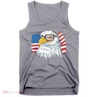 Patriot Cool Eagle USA Flag Tank Top thumb 0