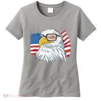 Patriot Cool Eagle USA Flag Women's T-Shirt thumb 0
