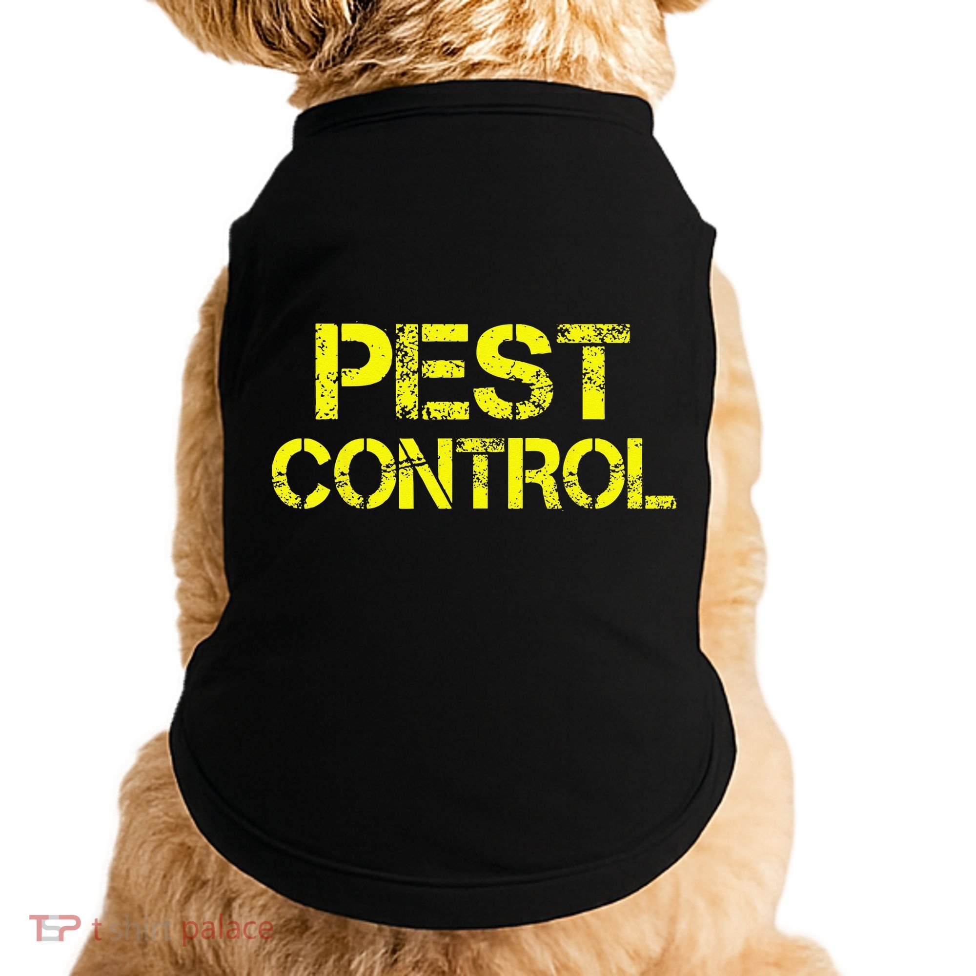 Pest Control Exterminator Halloween Costume Doggie Tank
