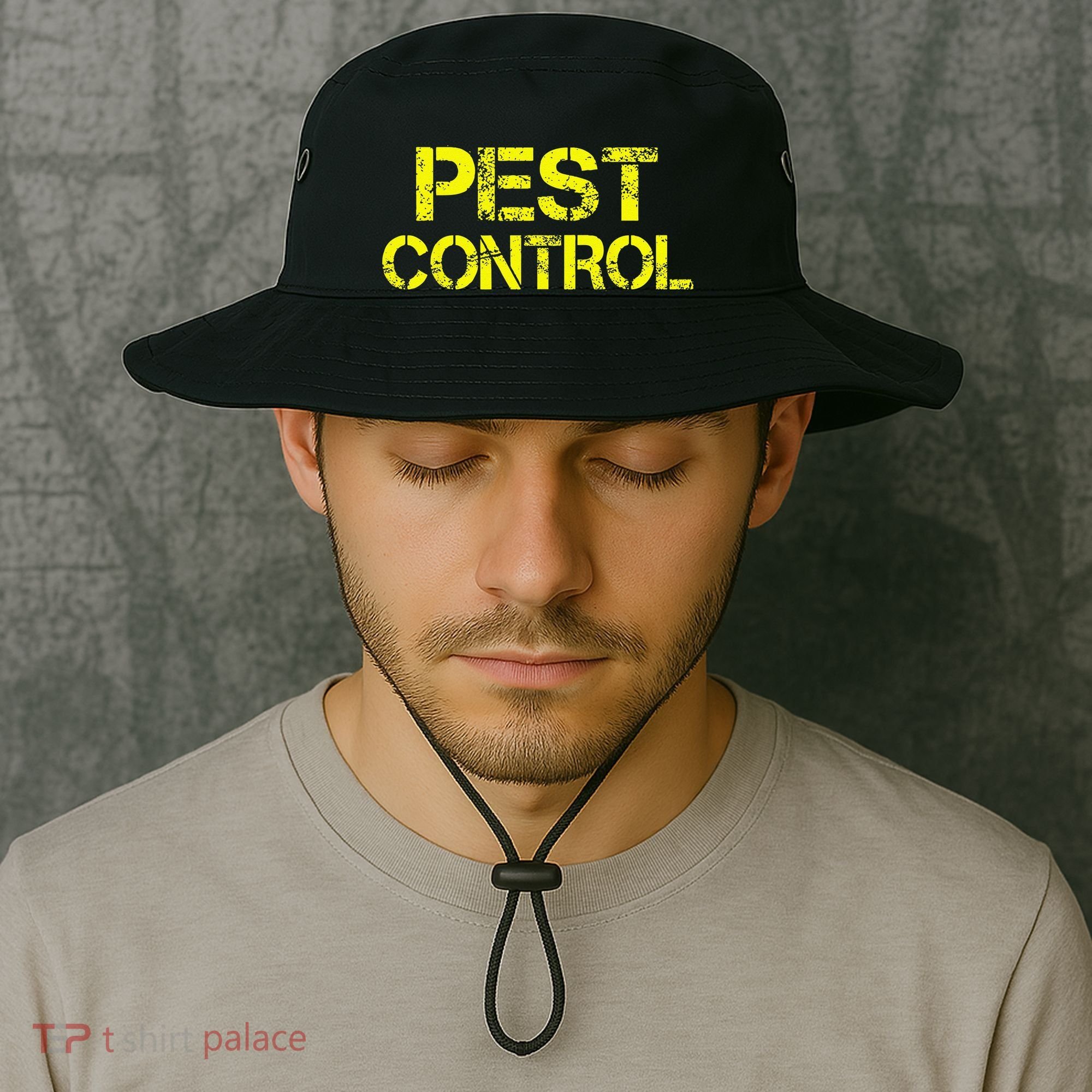 Pest Control Exterminator Halloween Costume Bucket Hat