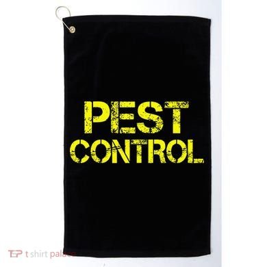 Pest Control Exterminator Halloween Costume Golf Towel