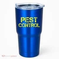 Pest Control Exterminator Halloween Costume Tumbler thumb 0