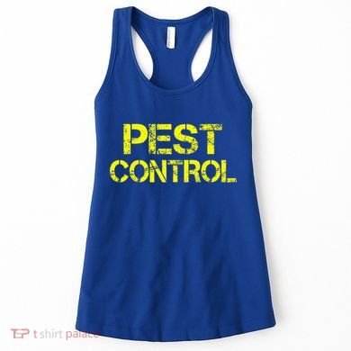 Pest Control Exterminator Halloween Costume Women's Tank Top