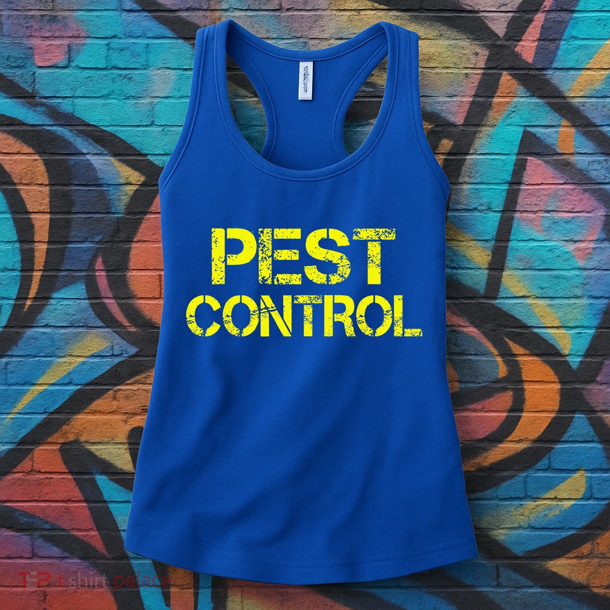 Pest Control Exterminator Halloween Costume Women's Tank Top