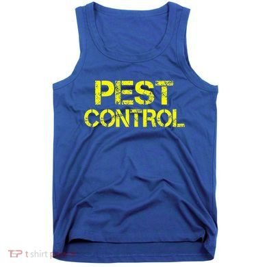Pest Control Exterminator Halloween Costume Tank Top