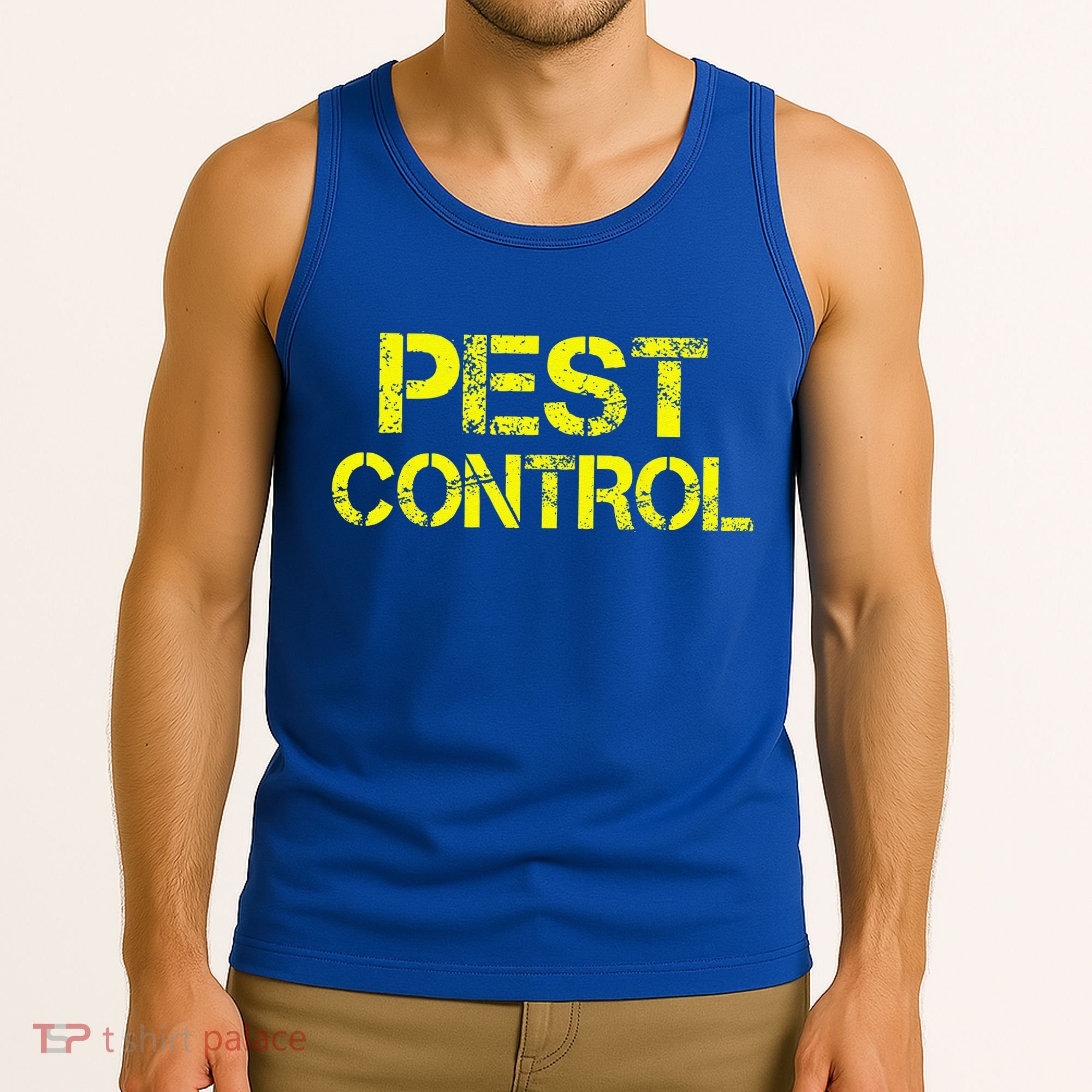 Pest Control Exterminator Halloween Costume Tank Top