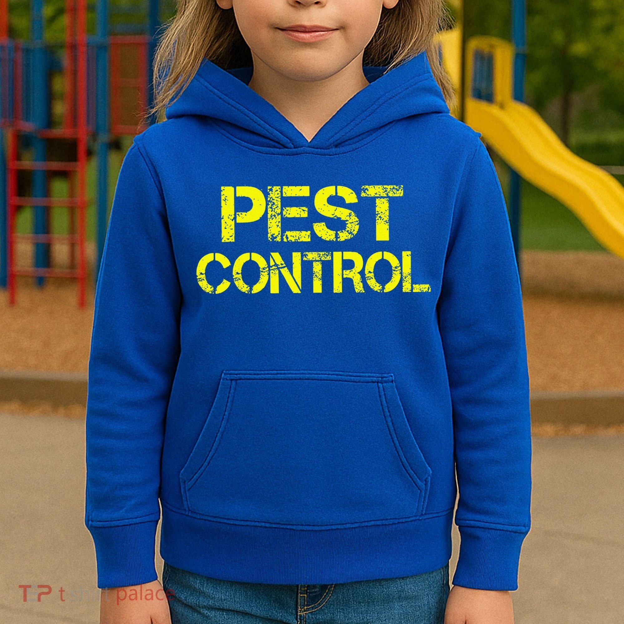 Pest Control Exterminator Halloween Costume Kids Hoodie