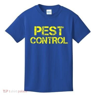 Pest Control Exterminator Halloween Costume Kids T-Shirt