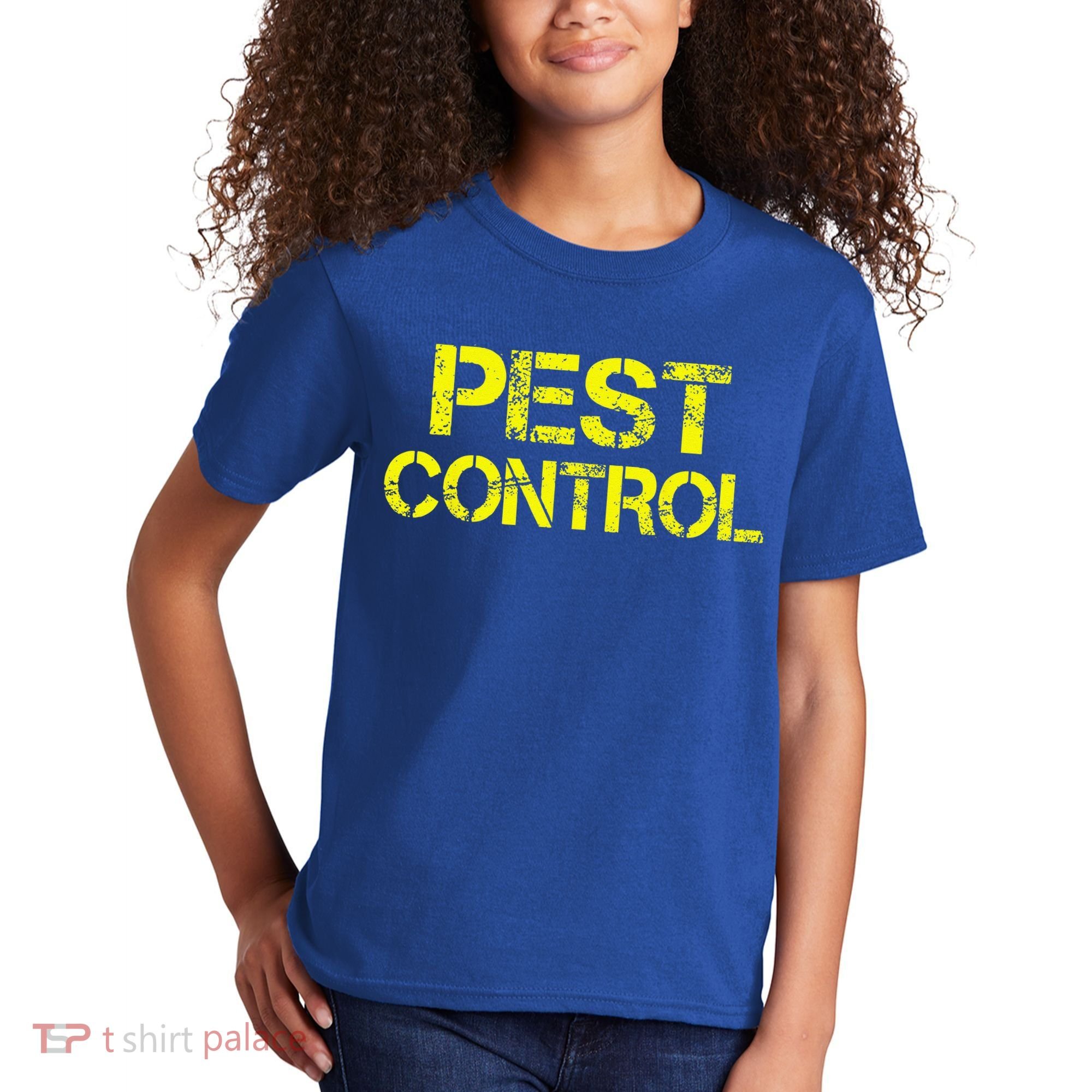 Pest Control Exterminator Halloween Costume Kids T-Shirt
