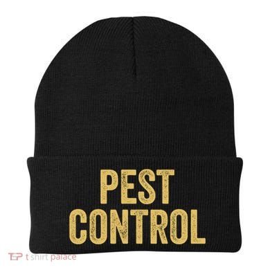 Pest Control Exterminator Halloween Costume Cool Gift Beanie