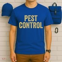 Pest Control Exterminator Halloween Costume Cool Gift T-Shirt thumb 6