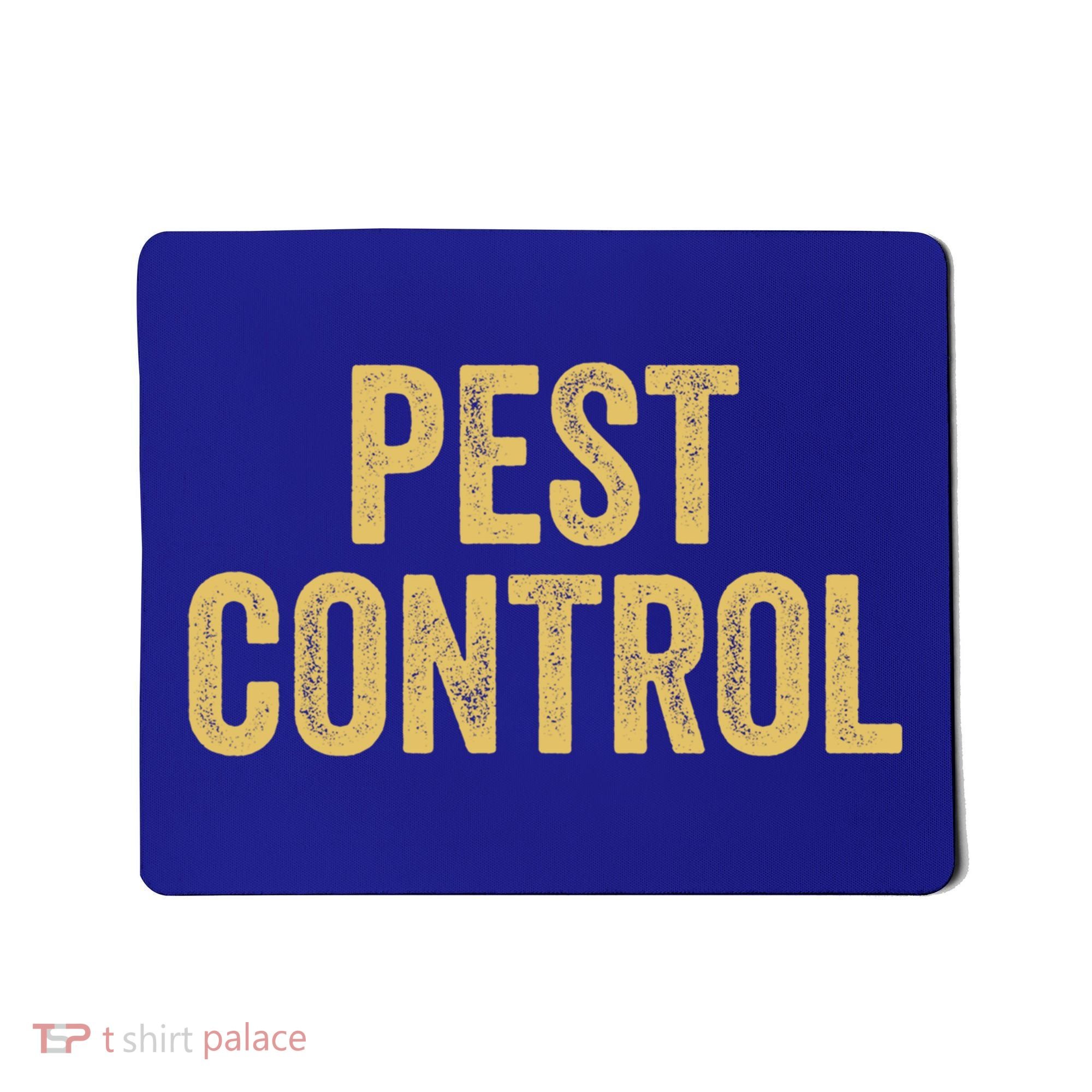 Pest Control Exterminator Halloween Costume Cool Gift Mousepad