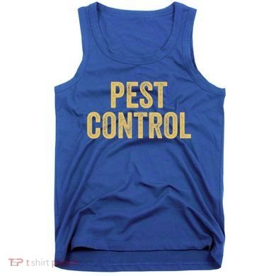 Pest Control Exterminator Halloween Costume Cool Gift Tank Top