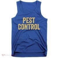 Pest Control Exterminator Halloween Costume Cool Gift Tank Top thumb 0
