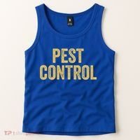 Pest Control Exterminator Halloween Costume Cool Gift Tank Top thumb 2