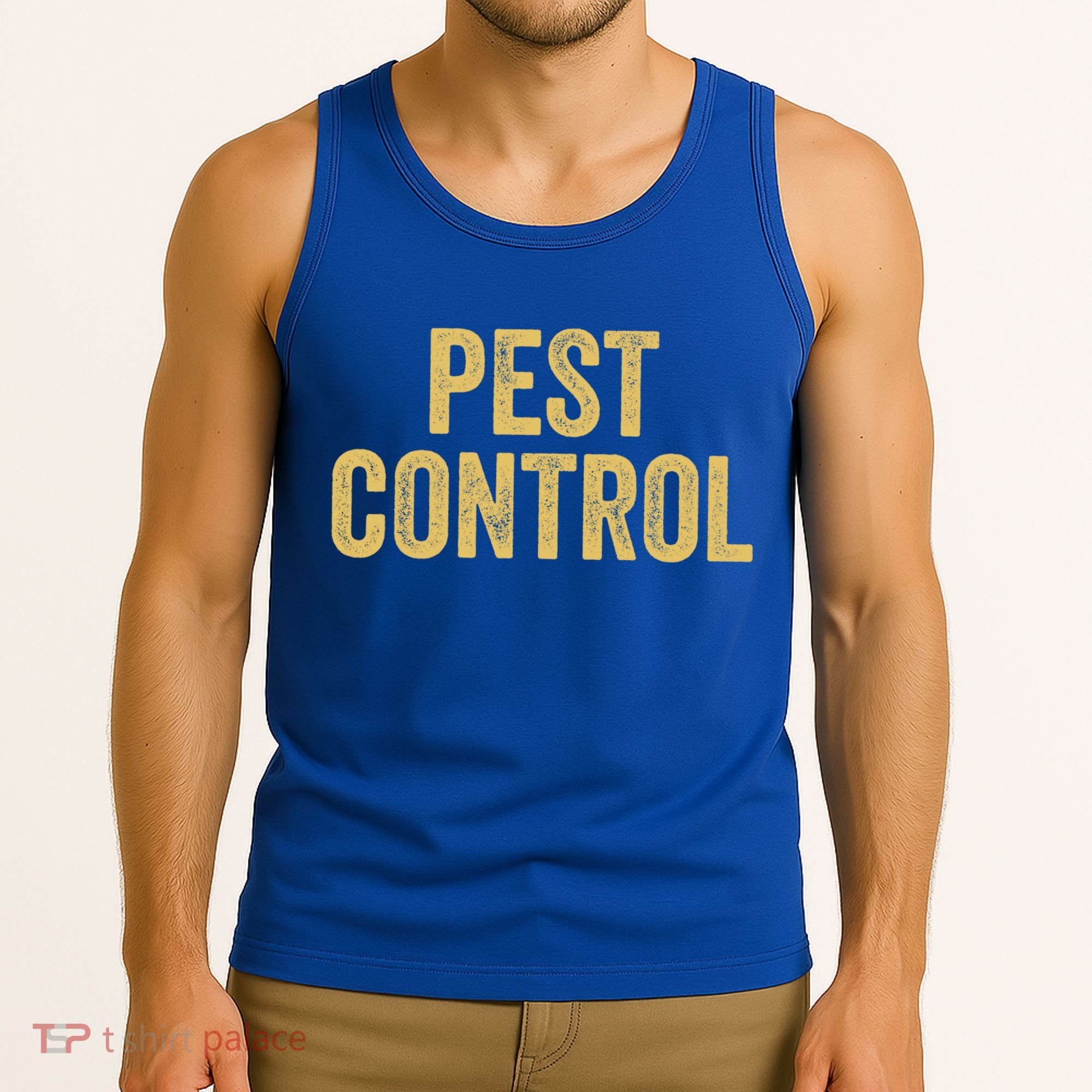 Pest Control Exterminator Halloween Costume Cool Gift Tank Top