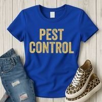 Pest Control Exterminator Halloween Costume Cool Gift Women's T-Shirt thumb 3