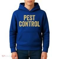 Pest Control Exterminator Halloween Costume Cool Gift Kids Hoodie thumb 4