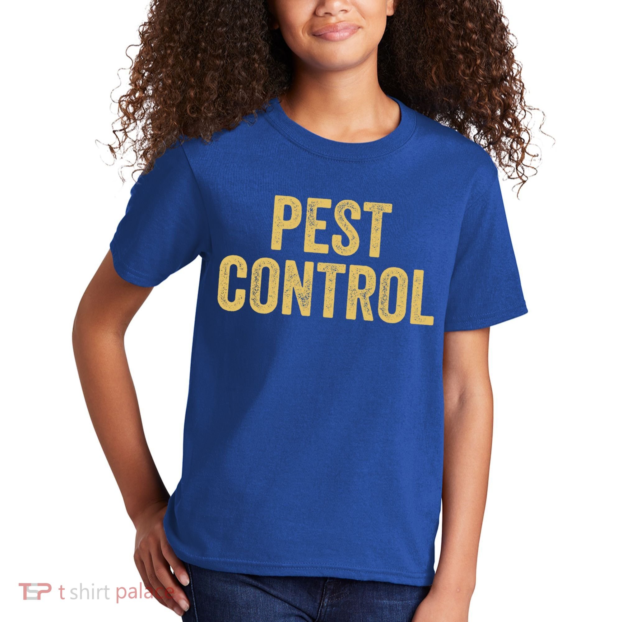 Pest Control Exterminator Halloween Costume Cool Gift Kids T-Shirt