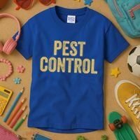 Pest Control Exterminator Halloween Costume Cool Gift Kids T-Shirt thumb 3
