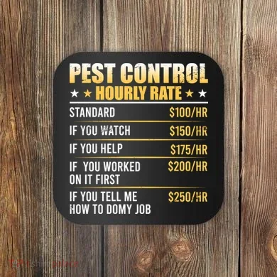 Pest Control Exterminator Pest Controller Hourly Rate Coaster