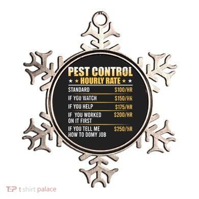 Pest Control Exterminator Pest Controller Hourly Rate Ornament