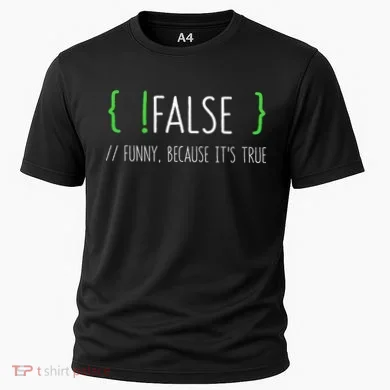 Programmer Computer Engineer Funny False Programming Coding Cooling Performance Crew T-Shirt