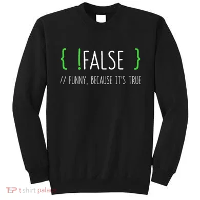 Programmer Computer Engineer Funny False Programming Coding Sweatshirt