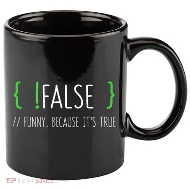 Programmer Computer Engineer Funny False Programming Coding 11oz C Handle Ceramic Mug