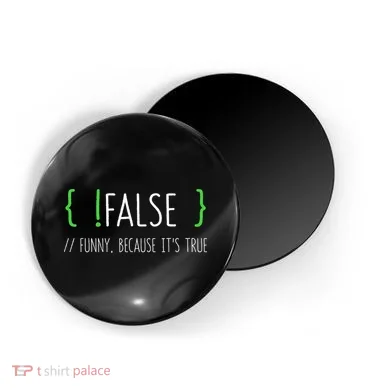 Programmer Computer Engineer Funny False Programming Coding Magnet